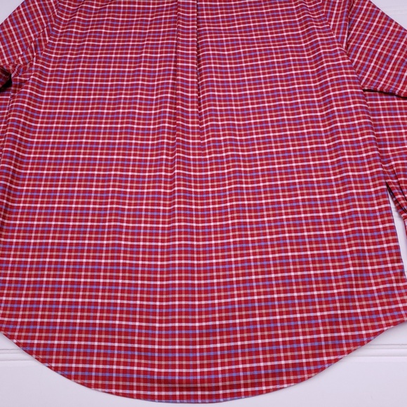 Brooks Brothers Large Shirt Logo Multicolor Checke - Picture 7 of 8